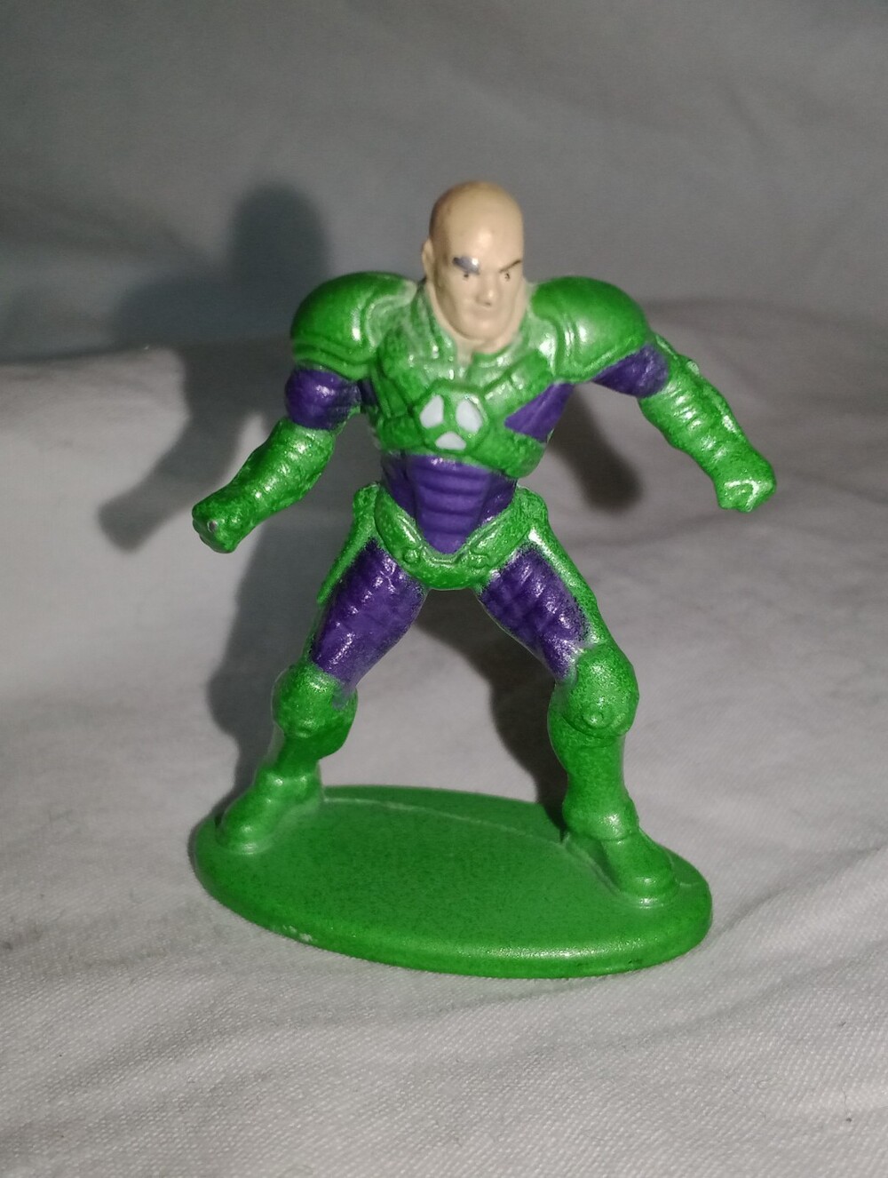 DC Comics Jada Toy Nano Metalfigs Lex Luthor Aluminum Cast Figure 1 5/8" Tall